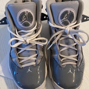 Nike Air Jordan 6 Rings GS Cool Grey White Basketball shoes